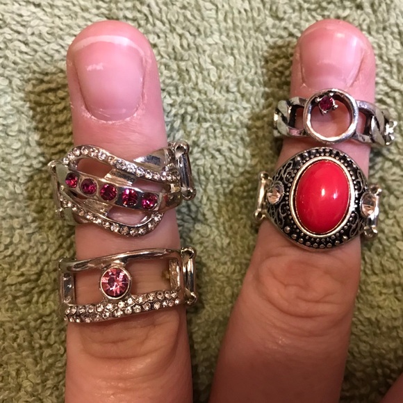 10 piece paparazzi pink jewelry - Picture 2 of 8